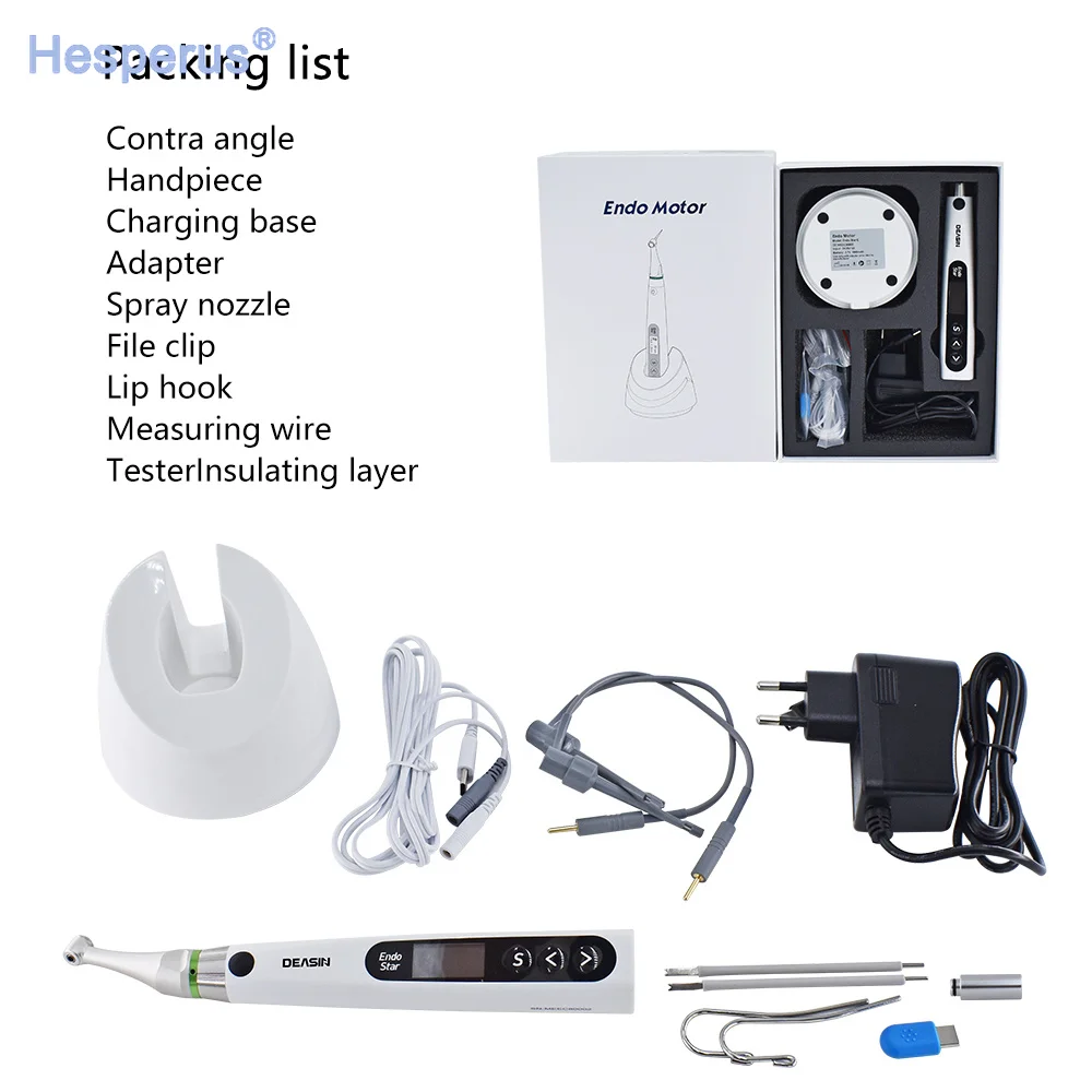 High Accuracy 2 In 1 Dental Wireless Endo Motor Built In Apex Locator for Endodontic Treatment Dental instrument Reciprocating