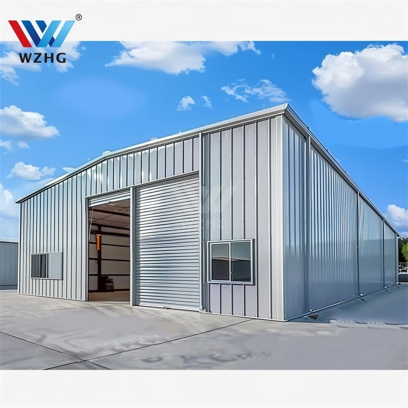 Good Product Quality Warehouse Prefab Steel Structure warehouse with skylight panels bolted connections in steel structures