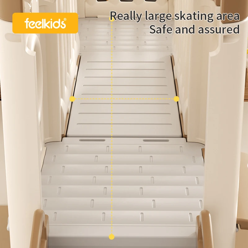 2024 new product baby toys climb large indoor playhouse playground plastic home  swing and slides for kids