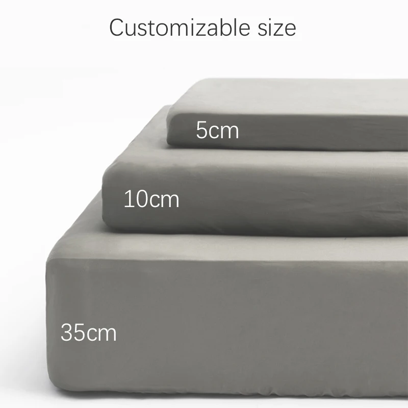 Luxury Hotel Dorm Bedding Bed Sheet Set Microfiber Cotton Sheets Extra Deep Pocket Sheets