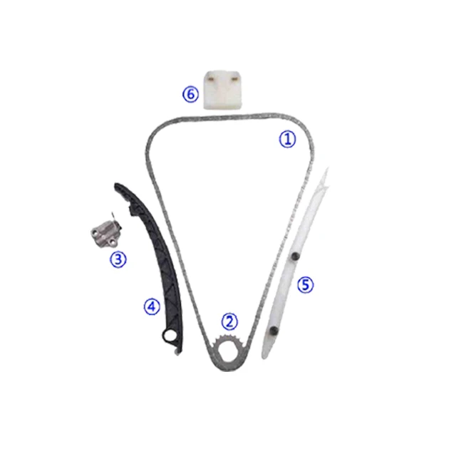 Timing chain kit used for Opel Z22SE 2.2L Astra G /Mk Iv 03/01-01/05 /Speedster 09/00- Zafira 09/00 - 06/05