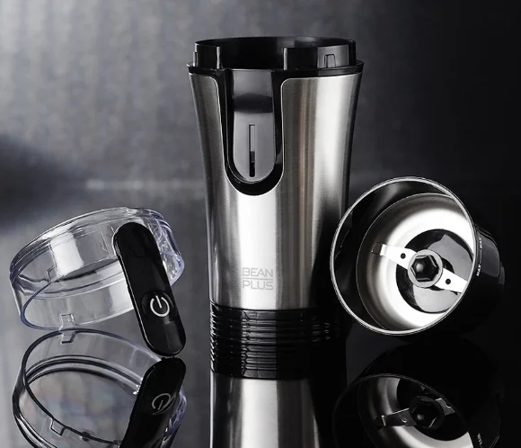 150W Electric Coffee Grinder Motor Coffee Bean Spice Nut Stainless Steel Blade Mill