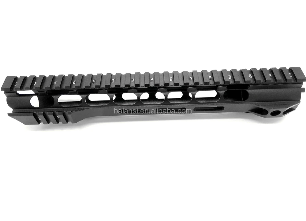
12 inch MLOK handguard Free Float Super Slim ar 15 Handguard Quad Rail steel nut for M4 M16 