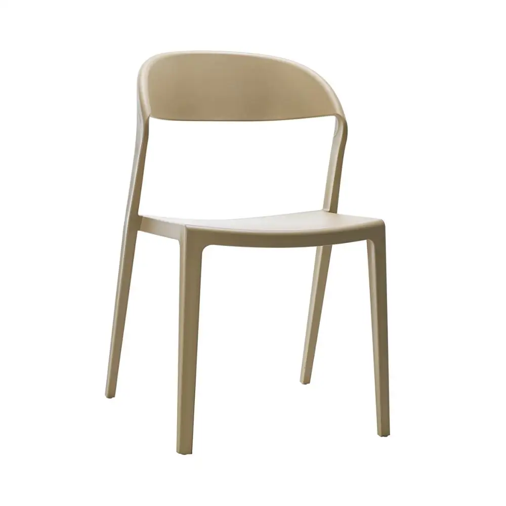 
Modern design home furniture high quality simple style stackable cheap dining chair colorful pp plastic chairs 
