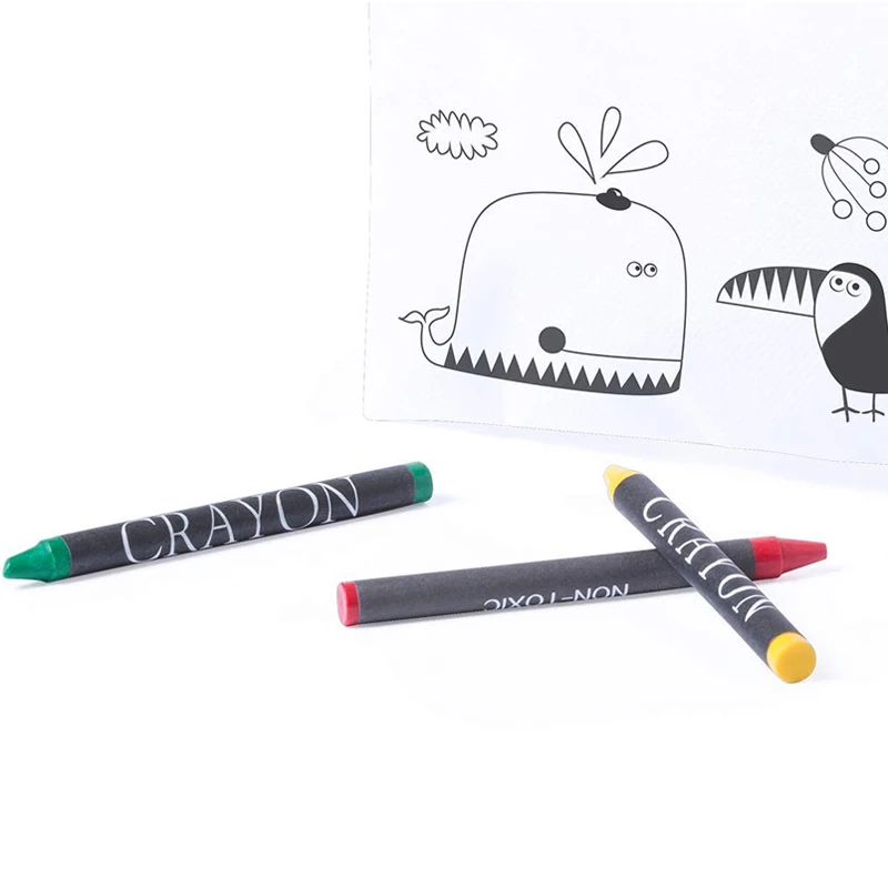 Customized Logo printed Students Stationery Pen Pouch PP Non-woven Pencil Coloring Cases With Zipper Closure For Back To School