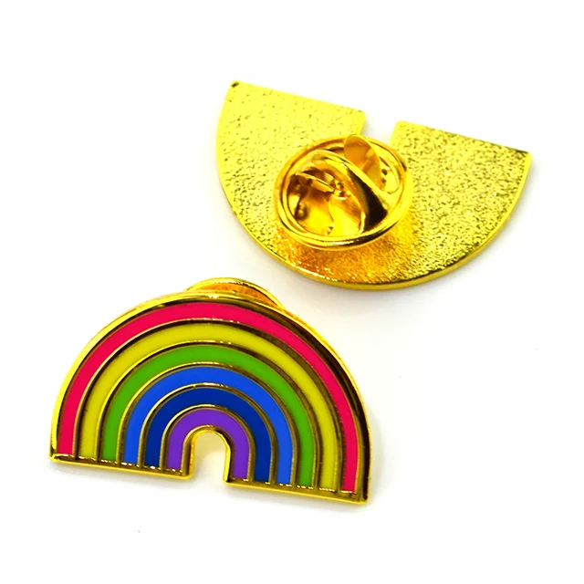 Locking Pin Back Brooch Lapel Pin Badge Butterfly Bee Hard Soft Enamel Lapel Pin Crafts Gift Custom