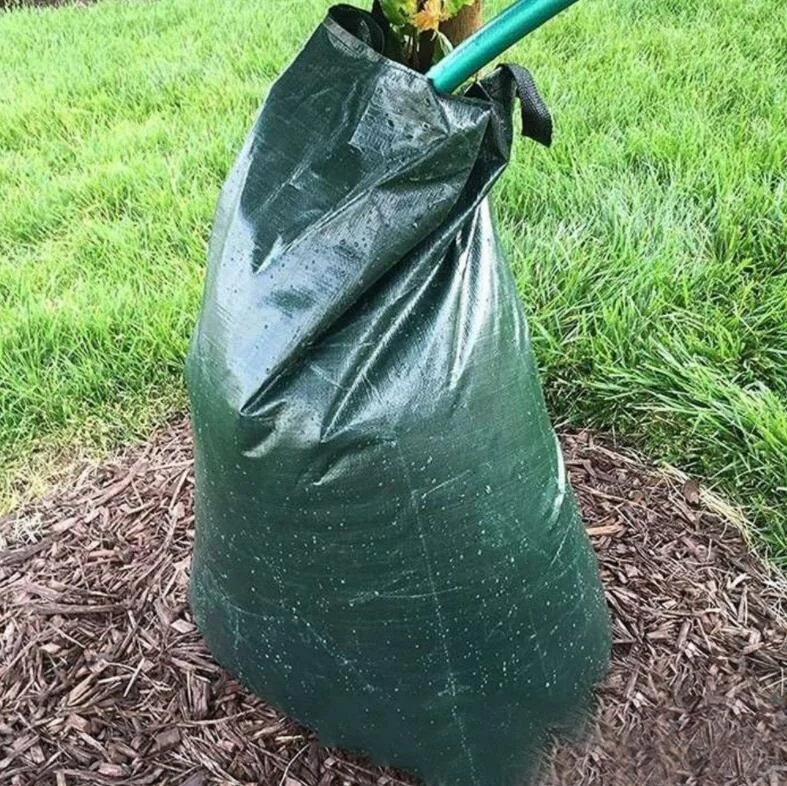 Пакеты для полива деревьев многоразовые сверхмощные мешки воды медленного орошения ПВХ мешок капельного 20 галлонов