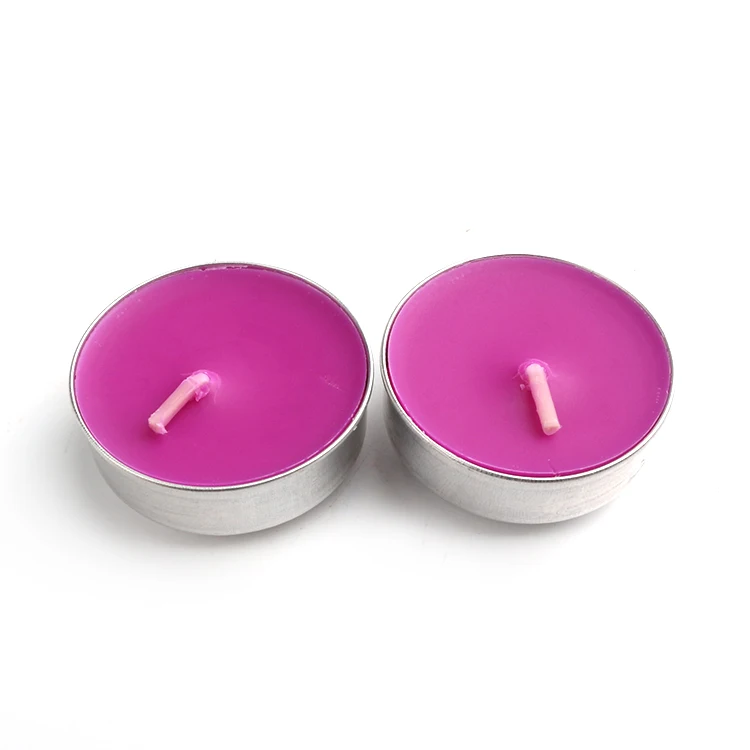 Birthday and Christmas Tea Light Candle Small Votive Candles 4hrs