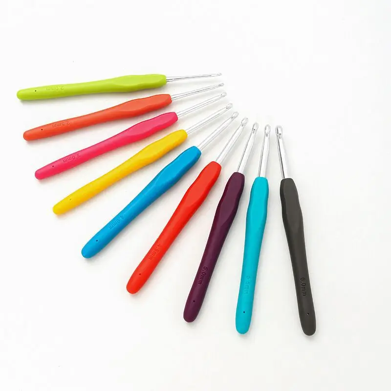 Hot Sale DIY Material Tool Aluminum Crochet Hook Set Knitting Needle kit For Hand Knitting