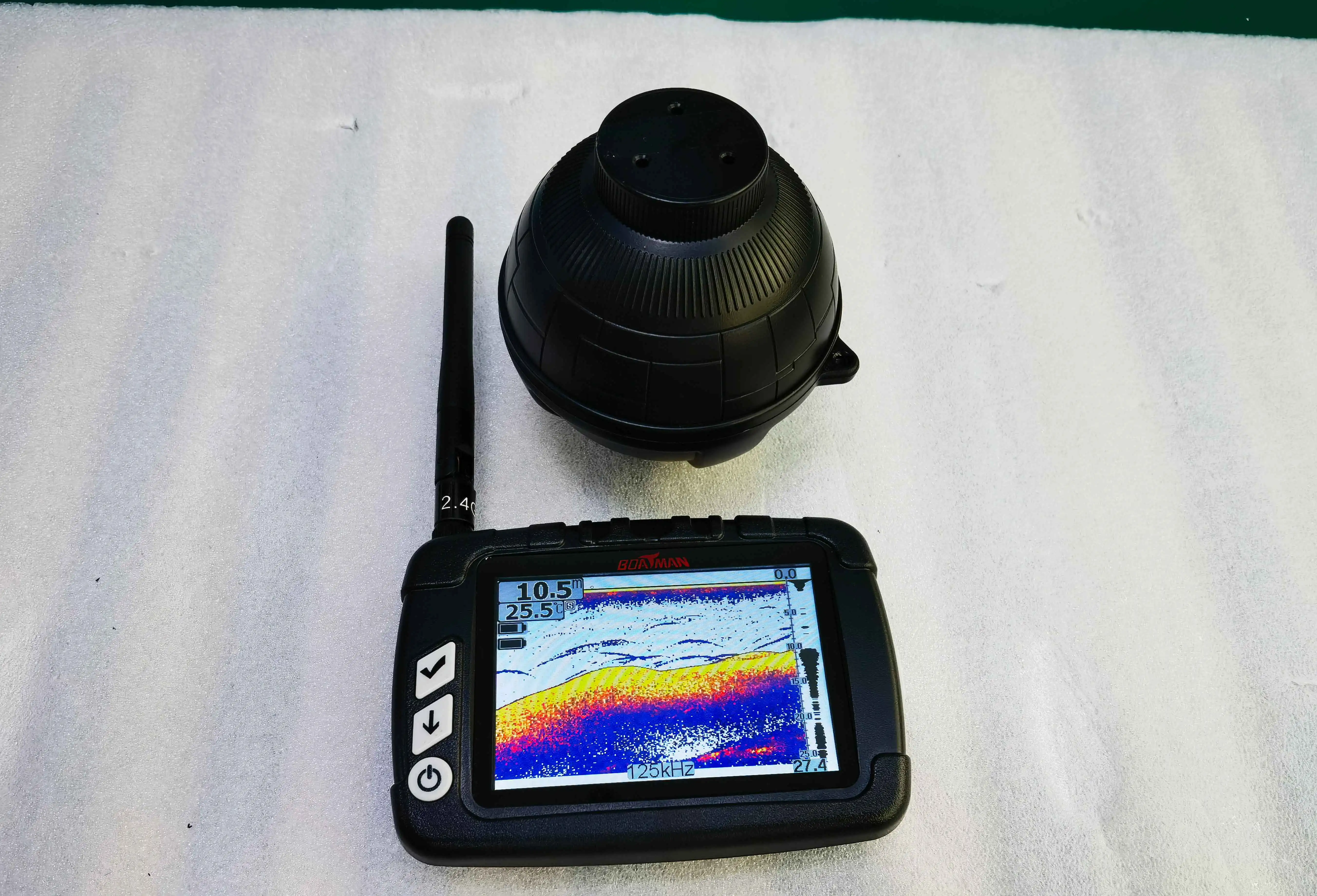 3.5  Inch High Power Fish Finder Detector Finding Deeper Depth Sonar Fish Finder Waterproof  2022