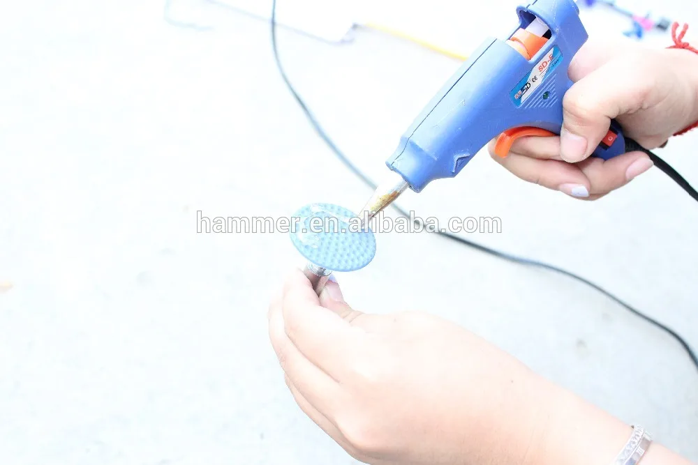 33Pcs Glue Pulling Tabs car dent king Glue Tabs Auto Body Dent Repair Tool Pulling Tabs Car Dent Removal Body Repair Kit