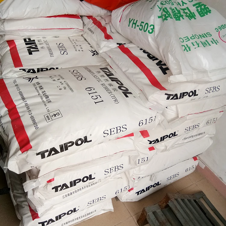 Термопластичная Резина TAIPOL 6151 хорошая устойчивость к атмосферным воздействиям порошок