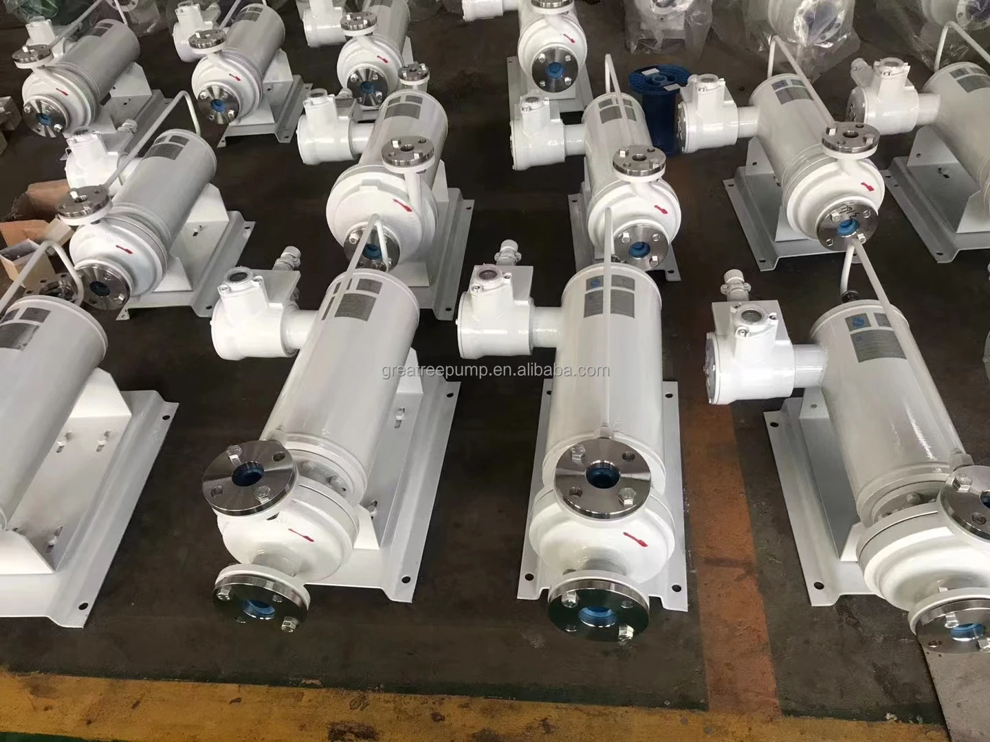 Industrial Horizontal Liquid Ammonia Pump for Refrigeration LPG Transfer Explosion proof pump sealless canned pump