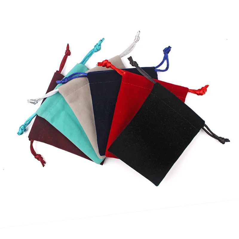 8*10 см мягкие бархатные сумки на завязках на День Святого Валентина бархатные подарочные сумки для путешествий с золотой отделкой бархатные сумки для ювелирных изделий