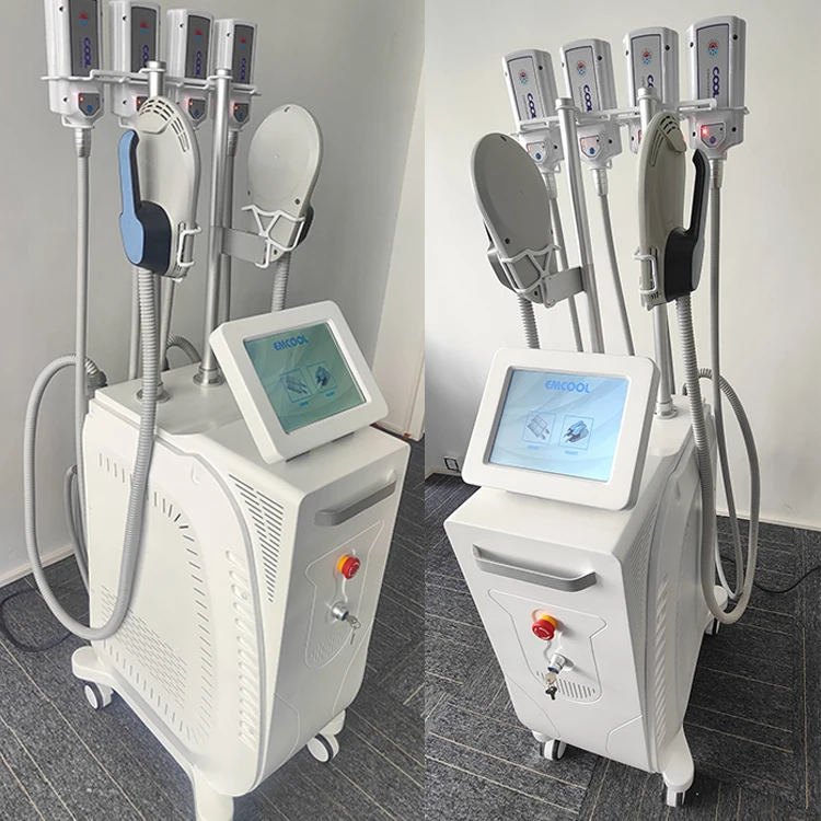 Ems Cryolipolysis 2 In 1 Body Reshape Slimming Machine Cryo Slim Cryolipolysis Ems Fat Freezing Weight Loss Cryotherapy Machine