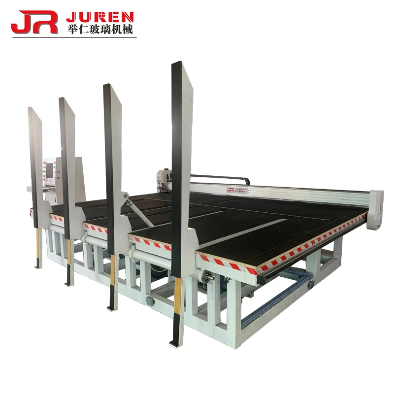 CNC Glass  Cutting Machine Automatic Machinery Cut Mirror Stone Table Glass Loading Cutting And Breaking Machine