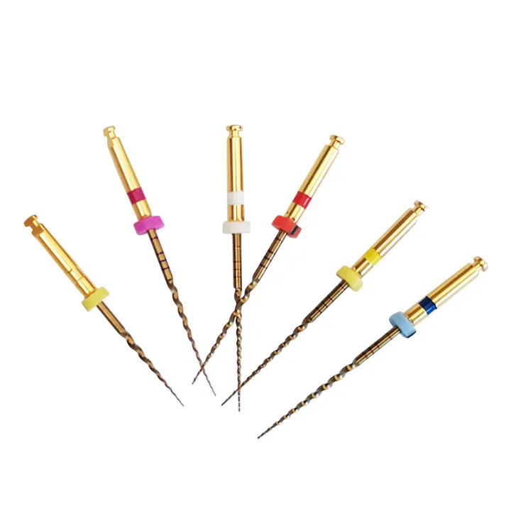 Goodoctor heat treated profile dental single use types colors niti endo rotary root canal endodontic files and reamers