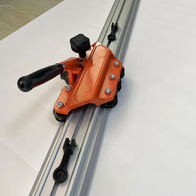 Large Format Manual Tile Cutter with Build-in Suction Cups Ceramic Porcelain Cutting 3mm to 12mm Thickness 1.8m 2.1m 3m 3.8m
