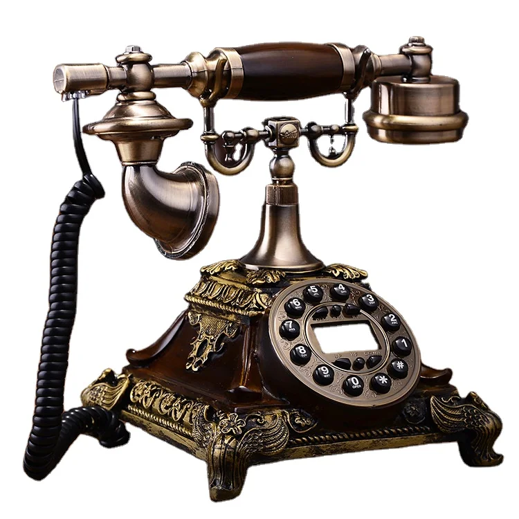 Home Decor For Sale The Best European Quality Corded Fancy With Sim Card Modem Old Antique Telephone Retro Style Landline Phone
