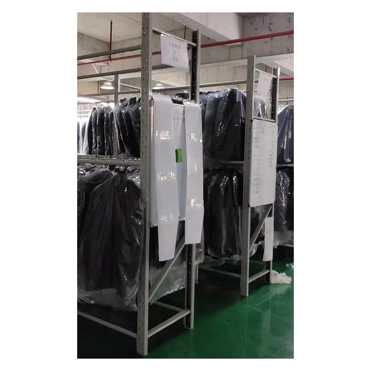 Warehouse Industrial Shelf Heavy Duty Storage Metal Warehouse Garment Rack System For Mezzanine Shelf Shelves