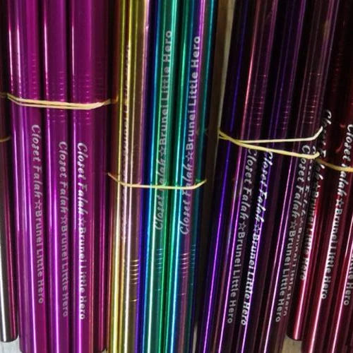
Wholesale Custom Logo 304 Stainless Steel Metal Straws Reusable Drinking Straws 