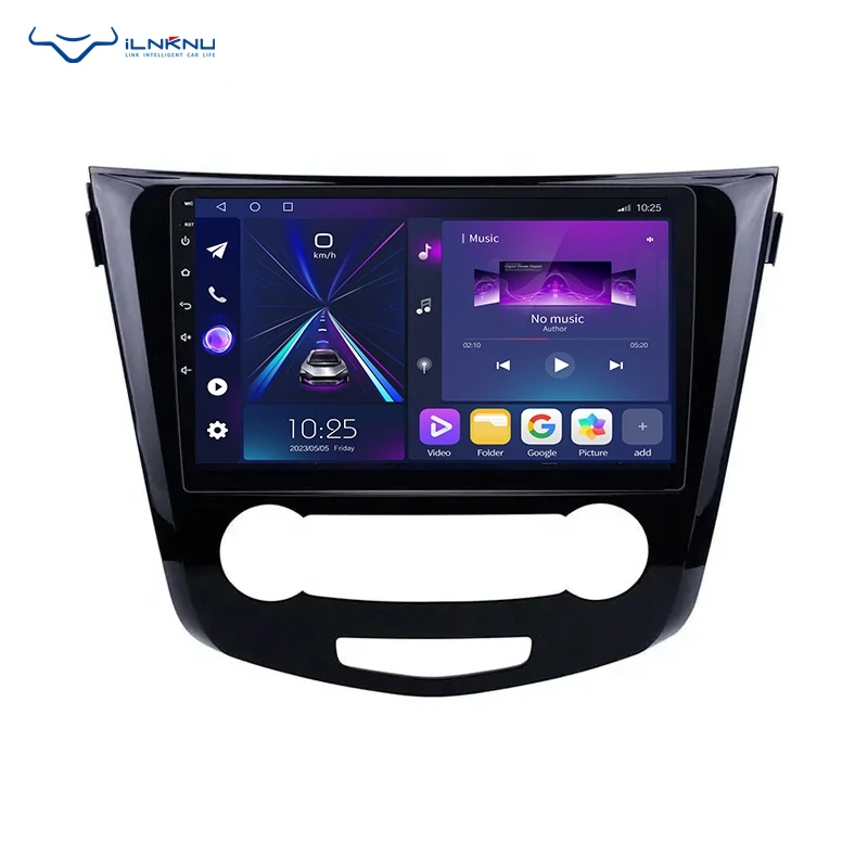 Android 13 Автомагнитола стерео система Bluetooth сенсорный экран автомобильный DVD-плеер 10 дюймов беспроводной Carplay