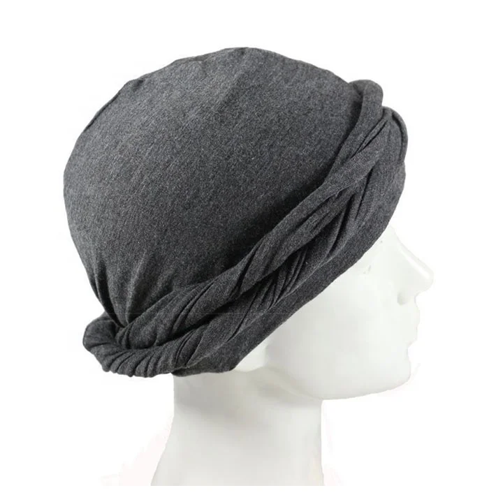 Turban Hat Hair Headwear Breathable Bottoming Durag Turban For Men