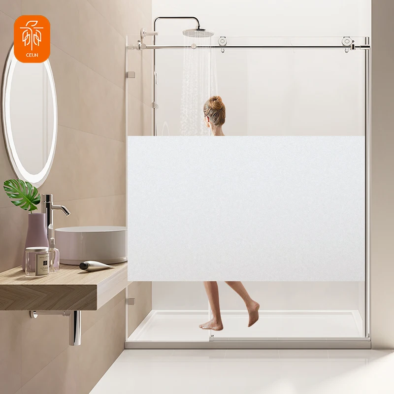 Low Price 2Mil Smart Cool Frosting Security Protection Privacy 10% 35%Vlt 1.52*3M Glass Window Film For Bathroom Office