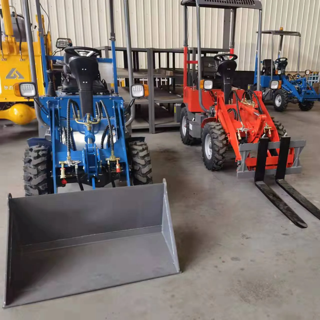 CHL120E Electric Green Environmental Protection 1.2 Ton Small Loader