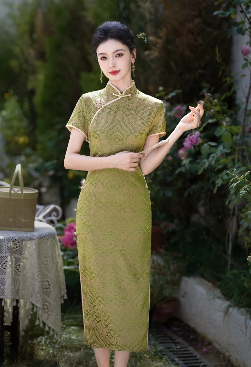 Popular Recommend Spring Summer Autumn cheongsam wedding dress qipao