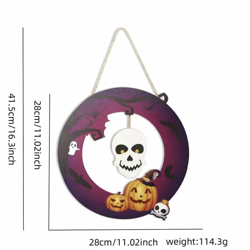 Wooden Crafts Diy Wooden Craft 3d Halloween Decorations Halloween Wood Hanging Signs Customized