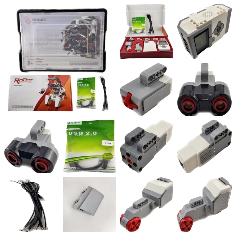 toys robot kit ev3 kids diy eletronic programmable  mifare desfire ev3 Smart Educational Kids kit  ev3 robot No.45544