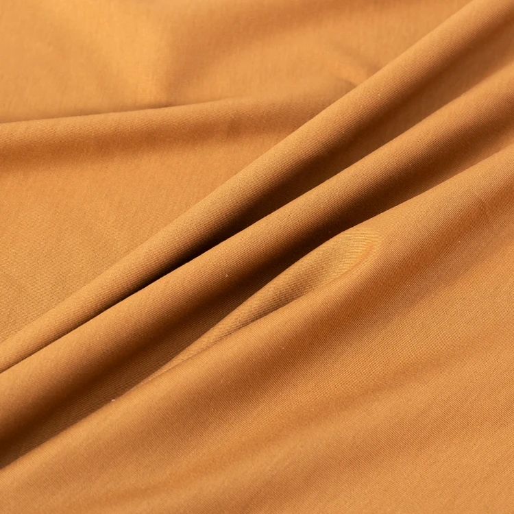 textile fabric wholesale 47.5% Cotton 47.5% Recycled Cellulose Fiber 5% Spandex mixed elastic rayon cotton fabric