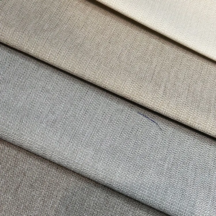 Wholesale 100Knit Linen Flax Fabric Textile Raw Material Linen For Curtain
