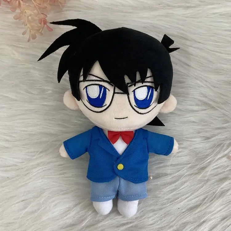 SS 20CM Detective Conan Anime Mouri Ran Conan Edogawa Kaitou Kiddo Plushie Plush Toy Doll