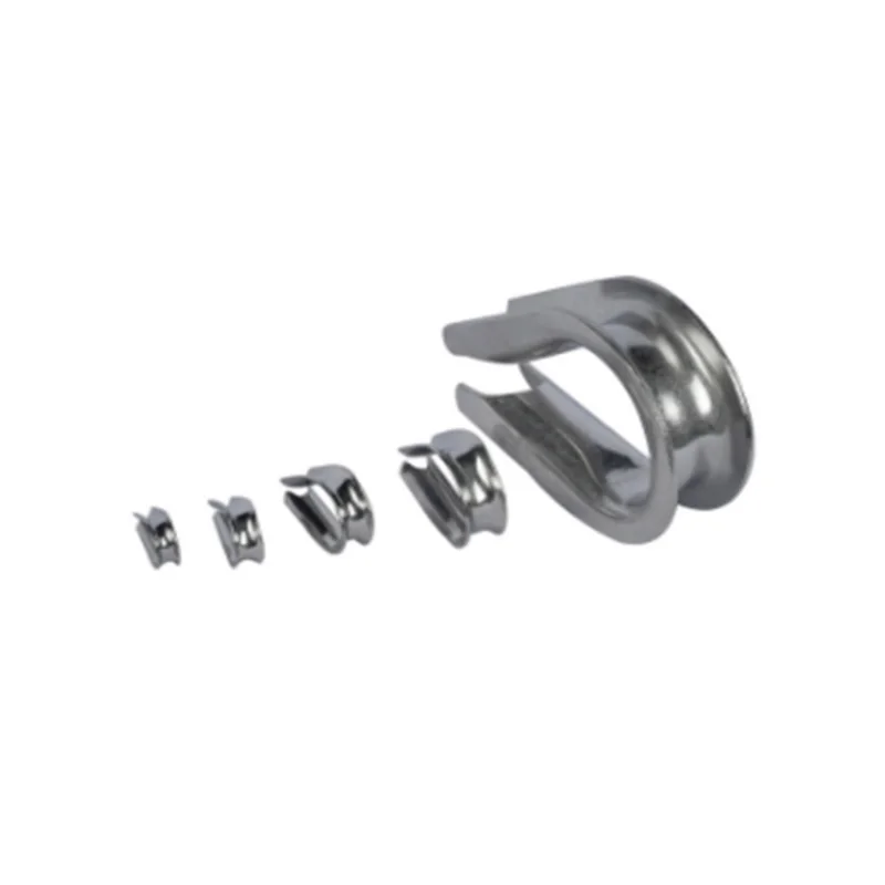 stainless steel 304 316 wire rope thimble