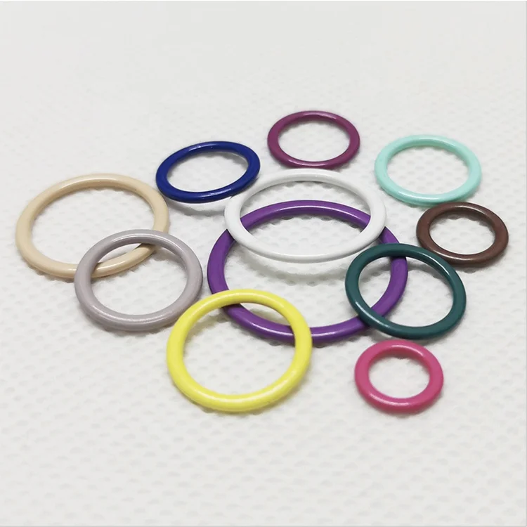 oeko GRS sustainable swimwear buckle stainless adjustable various colored durable O ring buckle for shoulder girdle