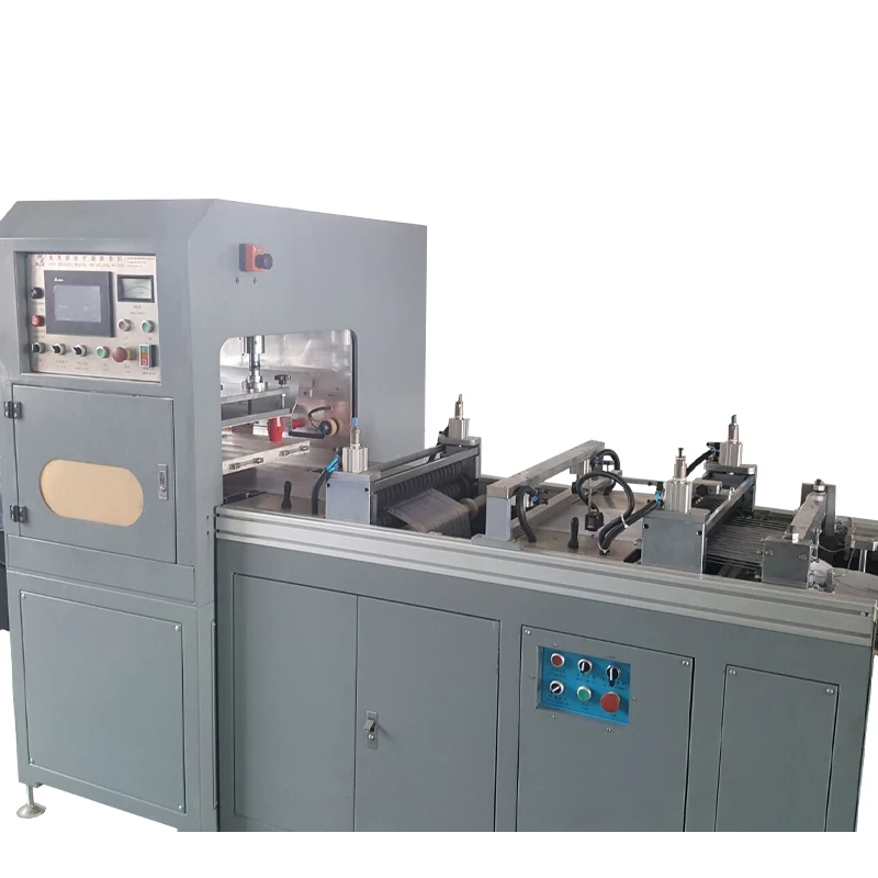 High frequency fully automatic pvc bag making machine