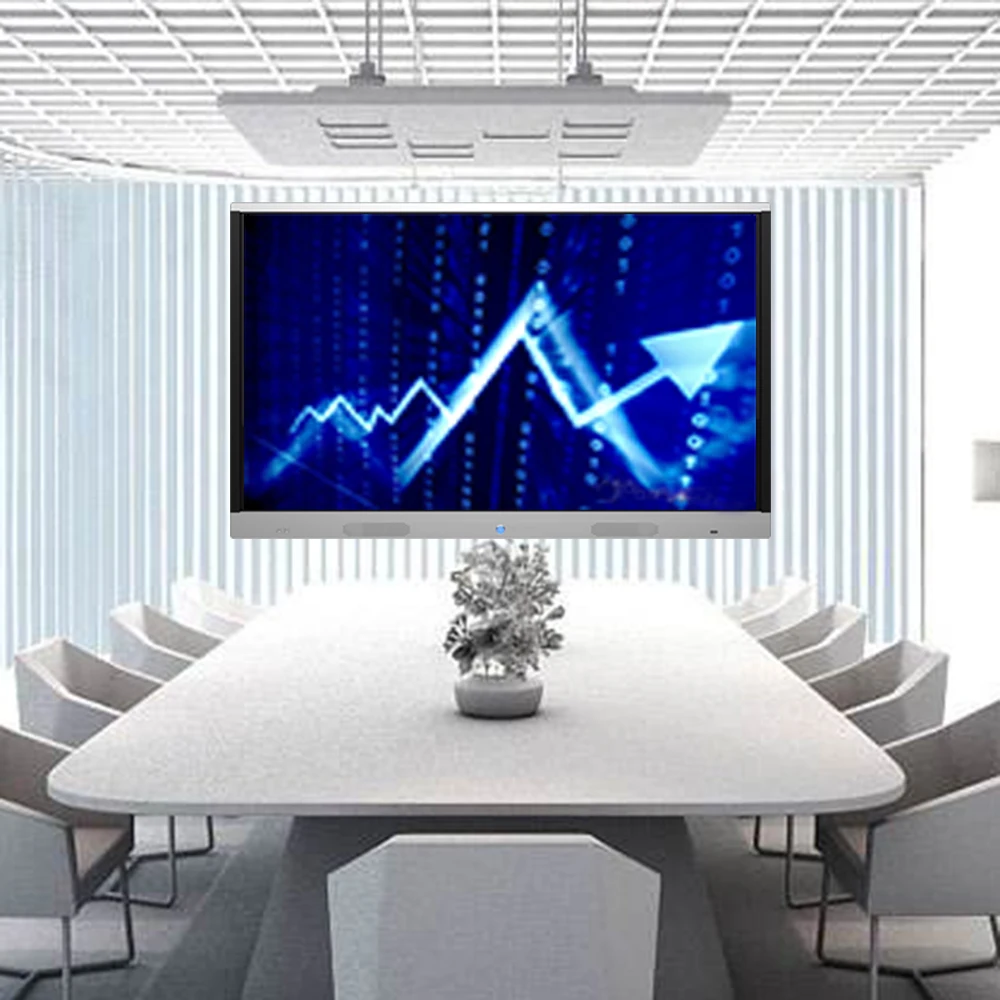 86 Inch 4K 2K Ultra HD Screen Smart Board Interactive Touch White Board For Video Conference Projector