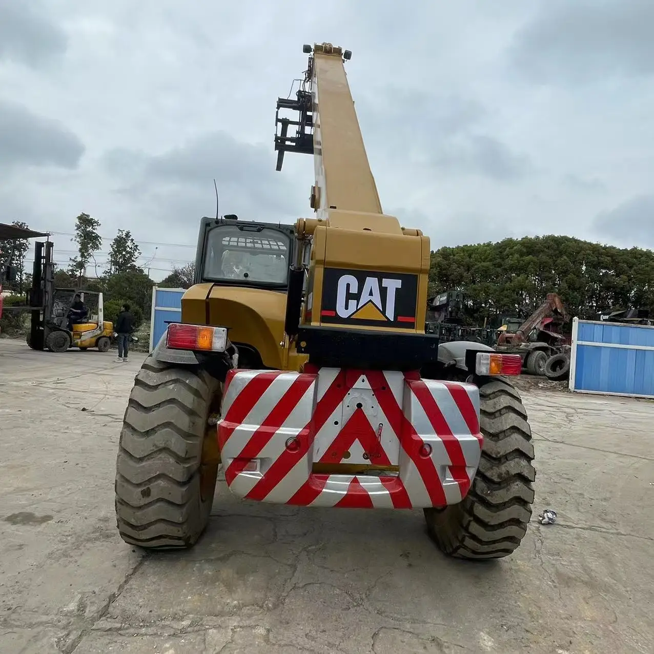 cat CAT TH360B used telehandler forklift good working condition in stock for sell low price