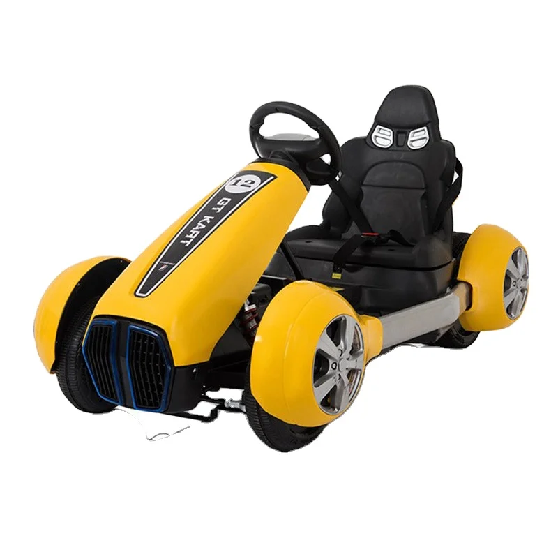 kids electric go kart  with racing style and two motors