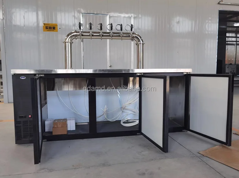 Direct draw beer kegerator refrigerator brewing equipment for restaurant/bar/pub
