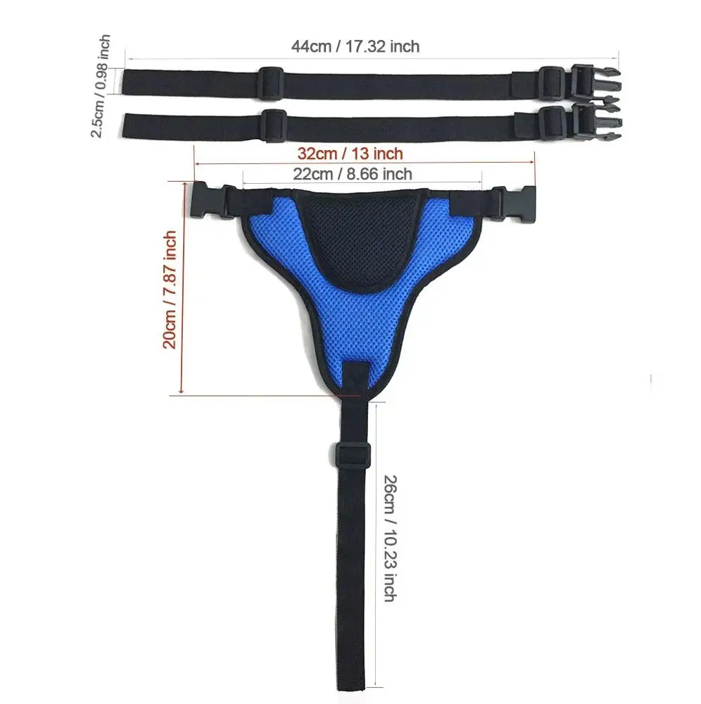 OEM/ODM Baby Safety Belt with Guarding Pad 3 Point Safety Harness for Kid Infant Safe Strap Baby Chair Safety Straps Seat Belt