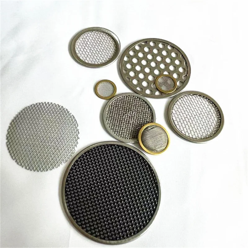 Round hat Smoke pipe filter micron stainless steel cone wire mesh filter strainer tobacco pipe filter