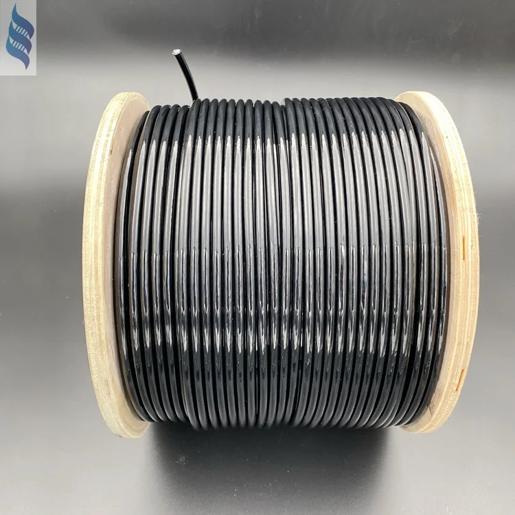 High Fatigue Performance TPU Coated GYM Cable Fitness Equipment Steel Wire Rope 6*19+8*7+1*19-4.0-6.0mm
