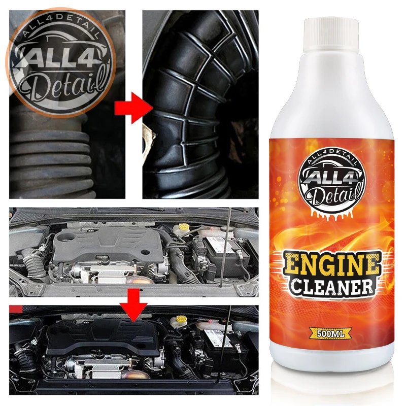 YT027 500ML Engine Bay Cleaner Degreaser Powerful Decontamination For Engine Compartment Oil Dust Grease Remover