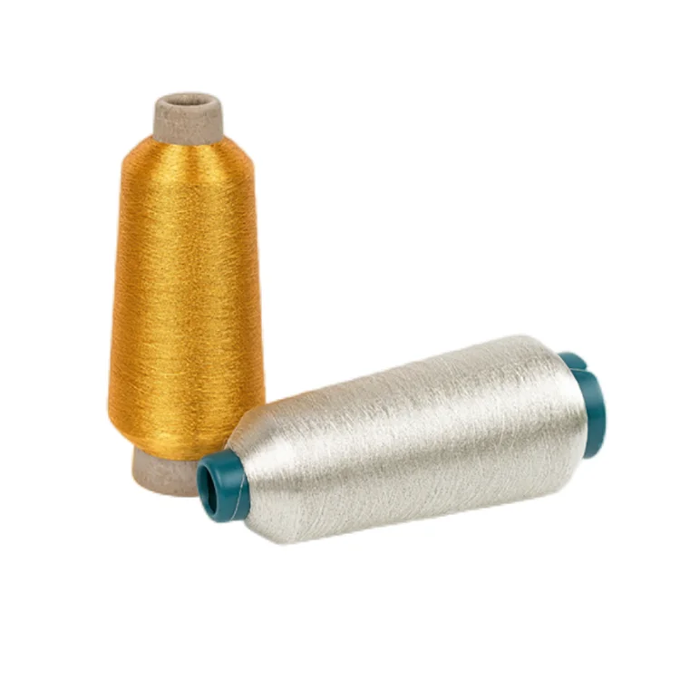 Embroidery Yarn factory supply Good quality MH-type 150D metallic Yarn Embroidery Metallic Yarn