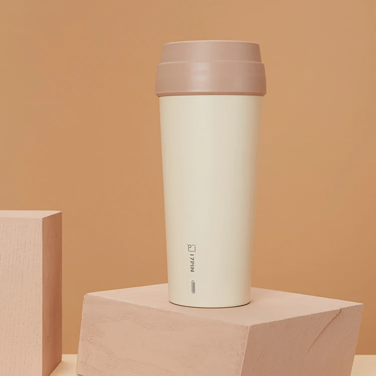 400ml ergonomic design portable electric heated cup Boiling Water Bottle kettle Cup cooling heating insulation cup