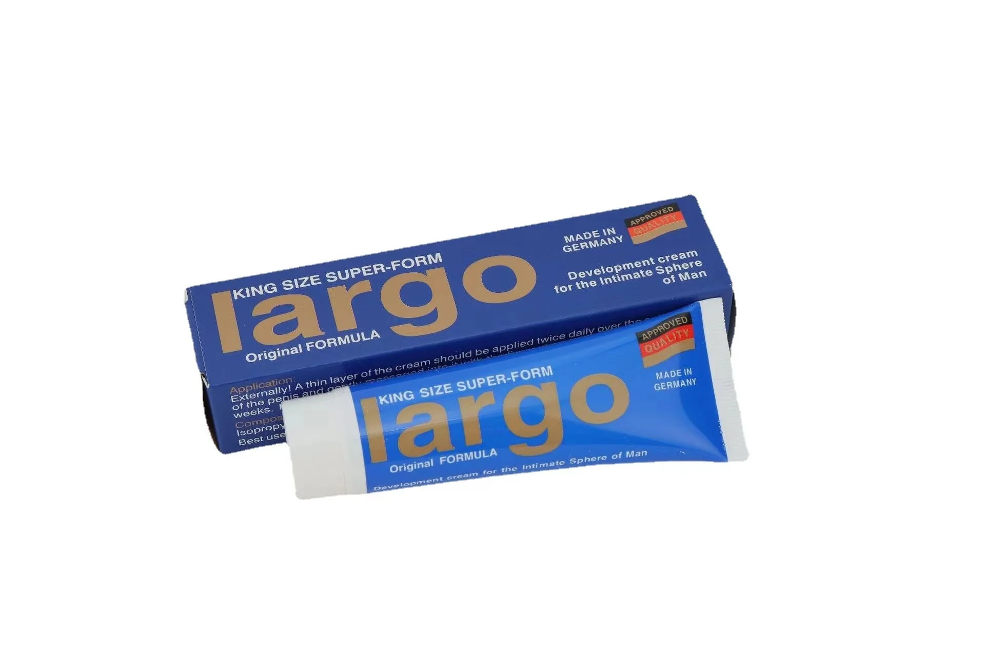 Largo king size penis enlargement large penis cream