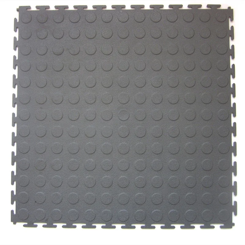 high quality interlocking virgin pvc plastic vinyl garage flooring tiles